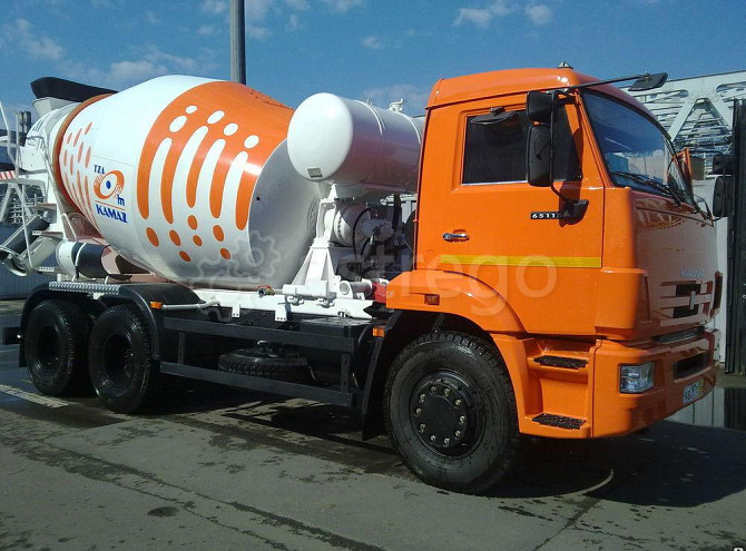 Автобетоносмеситель на шасси Камаз 65115 Самара - изображение 1
