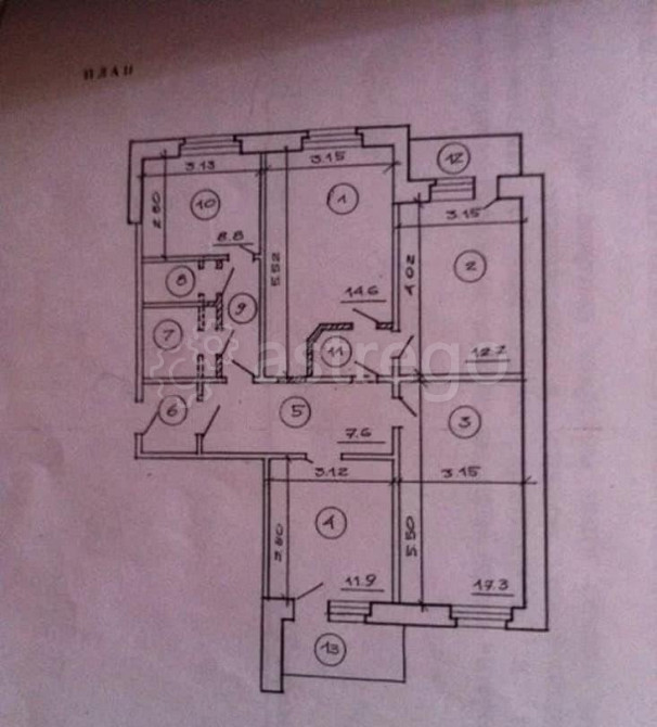 4-комн. квартира, 87.4 м2, 1/9 эт. Белгород - изображение 3