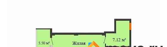 Студия, 34.32 м2, 17/17 эт. Красноярск