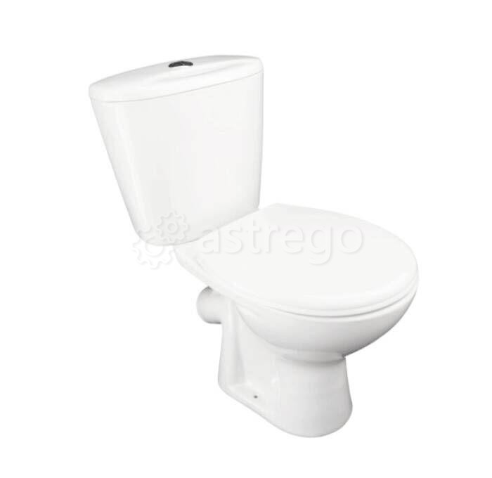 Унитаз-компакт Универсал (М) к/вып н/под 1реж в/к PP Лобня 10/1/5/3-37 Лобненский стройфарфор Москва - изображение 1