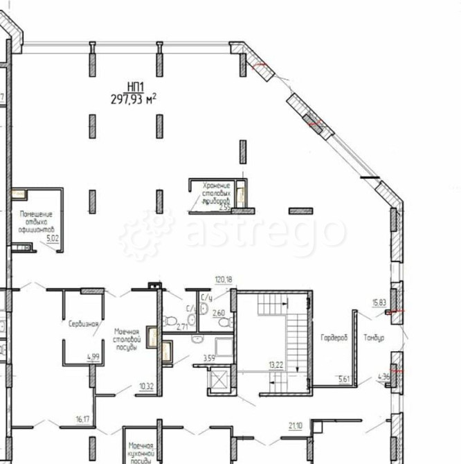 Торговое помещение, 297.93 м2 Долгопрудный - изображение 1