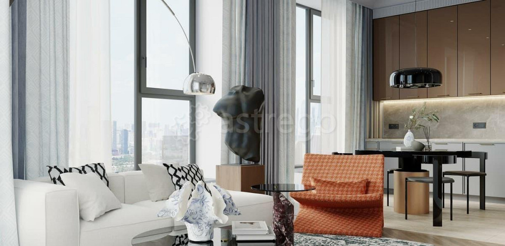 2-комн. квартира, 54.31 м2, 25/40 эт. Москва - изображение 2