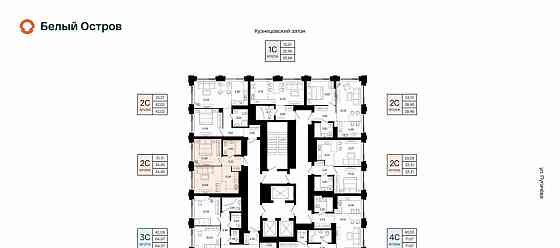 2-комн. квартира, 34.45 м2, 19/31 эт. Уфа