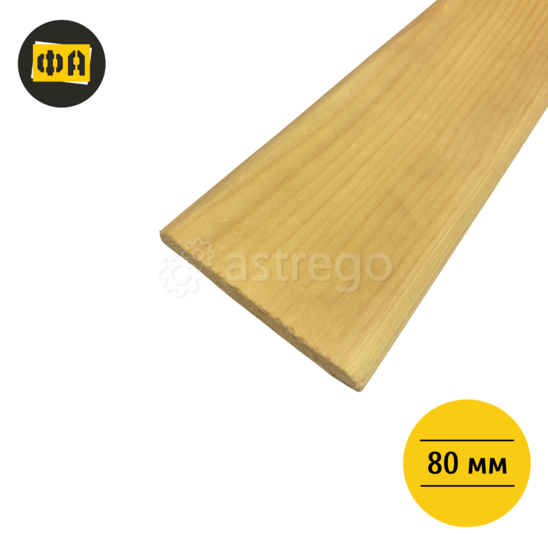 Наличник сосна 80 мм "гладкий"2,2 м Новокузнецк - изображение 1