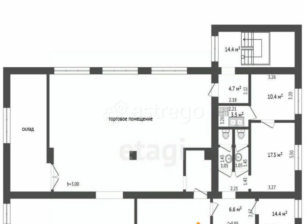 Офис, 286.5 м2 Котлас - изображение 5