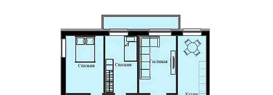 3-комн. квартира, 83.08 м2, 2/10 эт. Красноярск