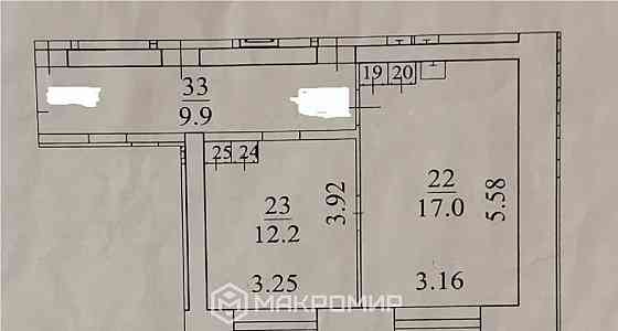 Комната, 29.2 м2, 4/5 эт. Архангельск