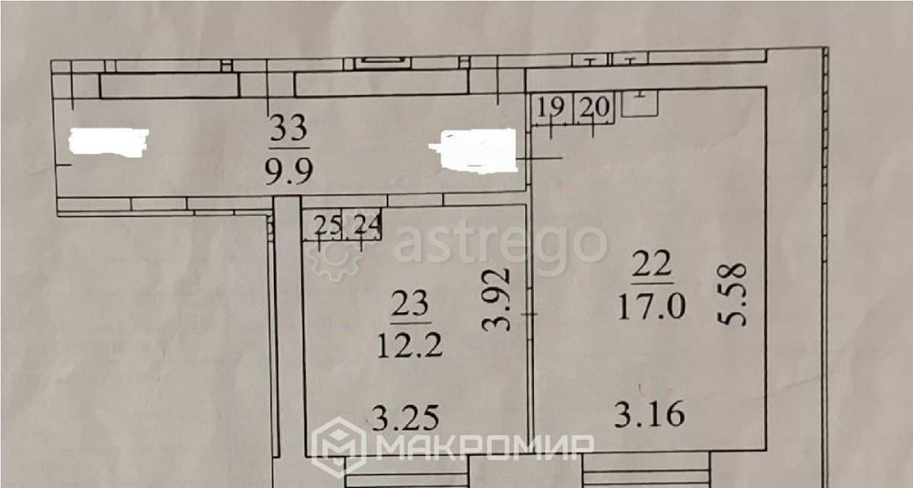 Комната, 29.2 м2, 4/5 эт. Архангельск - изображение 1