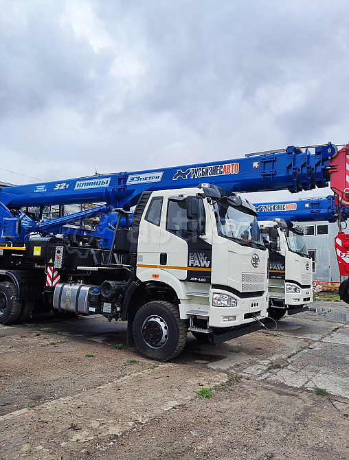 Автокран КС 55729-9К-3 (КЛИНЦЫ) 32 т (FAW-3250) ОВОИД с колесной формулой 6х6 Краснодар - изображение 1