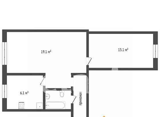 2-комн. квартира, 46 м2, 5/5 эт. Норильск