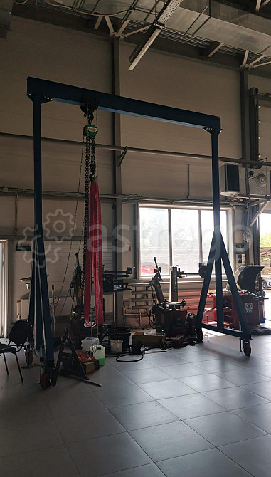 Кран козловой ручной 1 тн 4х3 м ширина 3 высота 4 Челябинск - изображение 1