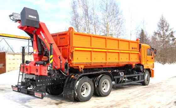 Самосвал КАМАЗ 45143-48 с КМУ ИМ150N, 2025 год выпуска, колесная формула 6х4, грузоподъемность 17.4  Набережные Челны