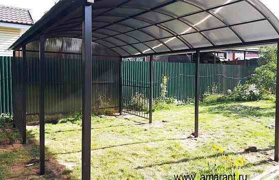 Беседка навес "Форсаж" Беседки Амарант Раменское
