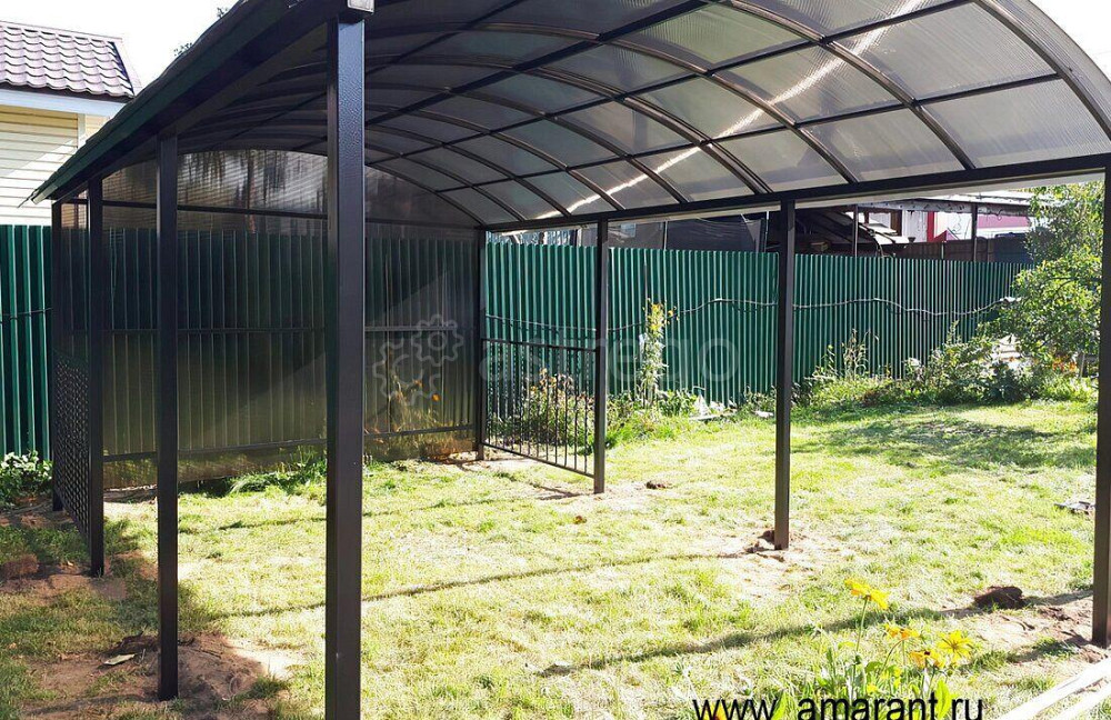 Беседка навес "Форсаж" Беседки Амарант Раменское - изображение 1