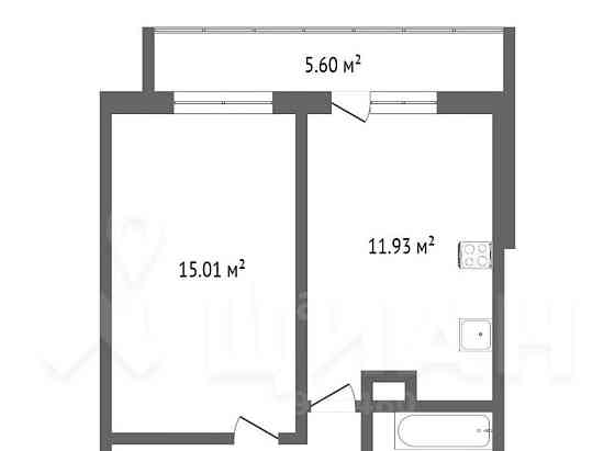 1-комн. квартира, 42 м2, 1/5 эт. Красноярск