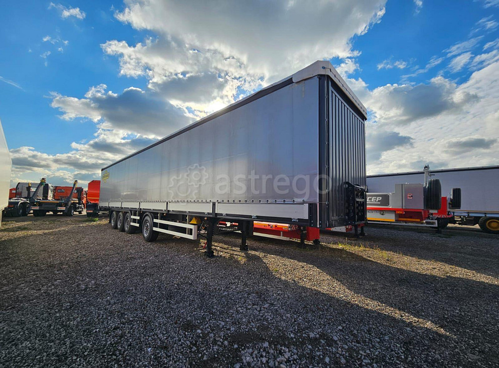 Полуприцеп шторный ORTHAUS V4, без борта, 4 оси, 16,7 м, коники ССУ 1150 Краснодар - изображение 1