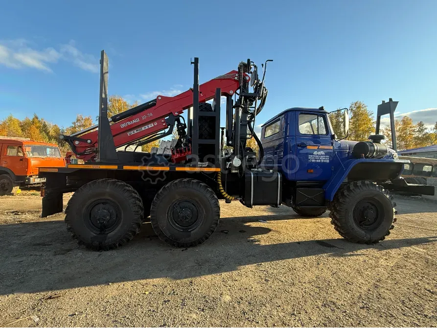 Урал лесовоз, после капремонта с новым манипулятором Санкт-Петербург - изображение 4