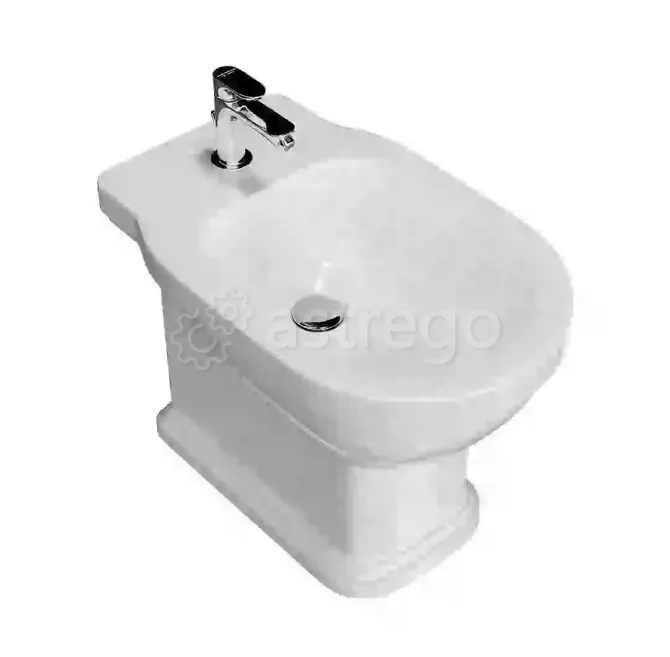 PO.bidet.01 Биде POMPEI напольный, белый глянцевый KERAMA MARAZZI Москва - изображение 1