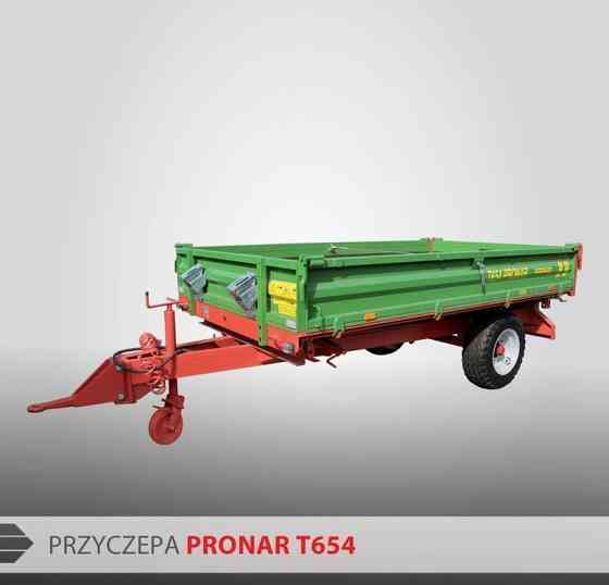 Прицеп сельскохозяйственный одноосный разгрузка на 3 стороны Т654 Санкт-Петербург