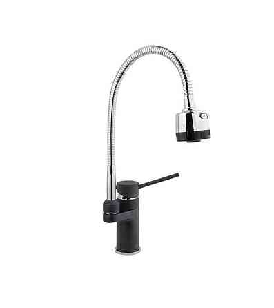 Смеситель для кухни с гибким изливом Timo Saona 2308F anthracite 2308F-anthracite Москва