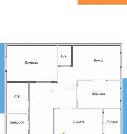 3-комн. квартира, 96.9 м2, 5/9 эт. Апрелевка