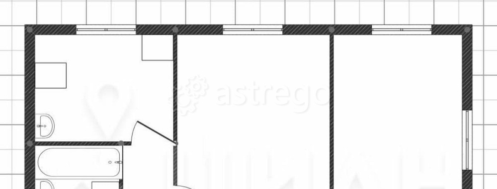 2-комн. квартира, 43.7 м2, 1/5 эт. Стерлитамак - изображение 6