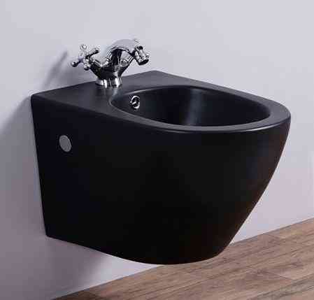 Биде подвесное Esbano Lirio (Matt Black) Красноярск