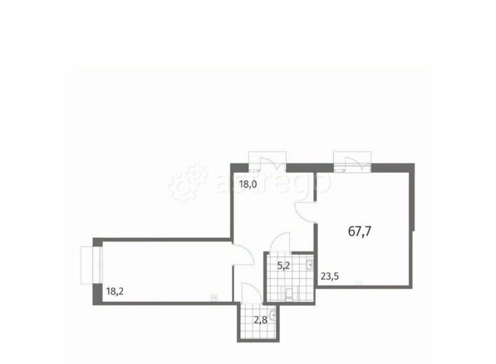 Свободного назначения, 67 м2 Санкт-Петербург - изображение 5