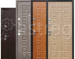 Входная дверь Йошкар Венге, Ель карпатская, Золотистый дуб Краснодар - изображение 1