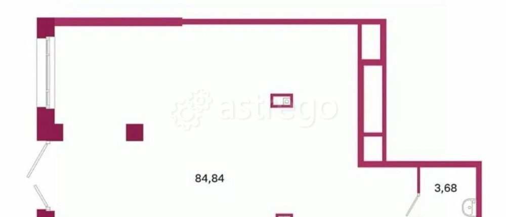 Свободного назначения, 91 м2 Санкт-Петербург - изображение 6