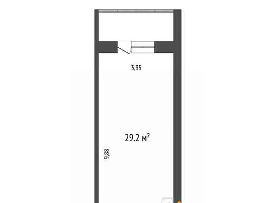 Студия, 34.4 м2, 10/18 эт. Красноярск