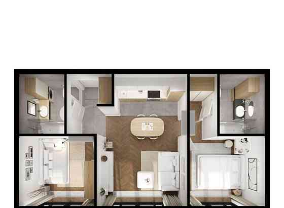 2-комн. квартира, 54 м2, 9/9 эт. Санкт-Петербург
