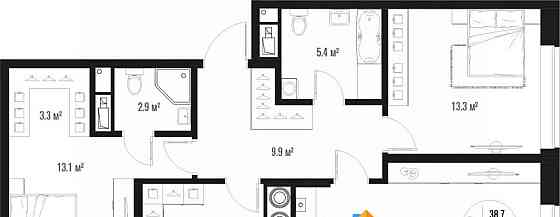 3-комн. квартира, 87 м2, 7/17 эт. Астрахань