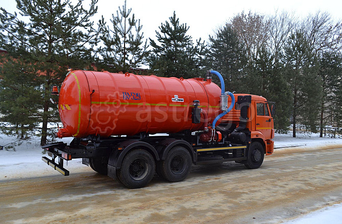 КО-529-20 на шасси КАМАЗ-65115-3081-48 вакуумная машина 13 м3 Краснодар - изображение 1