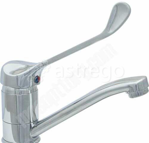 Смеситель для кухонной мойки серия Престиж ЦС-СМ 27/1ш М-44 хирургический локтевой одноручный коротк Москва - изображение 1