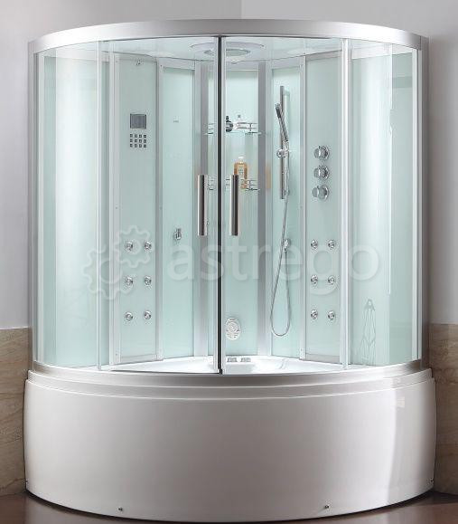 Душевая кабина 150х150 высокий поддон Eago DA 324 HF8 с парогенератором Красноярск - изображение 1