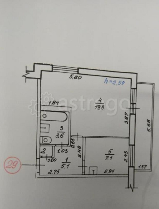 1-комн. квартира, 35 м2, 8/9 эт. Зеленогорск - изображение 1