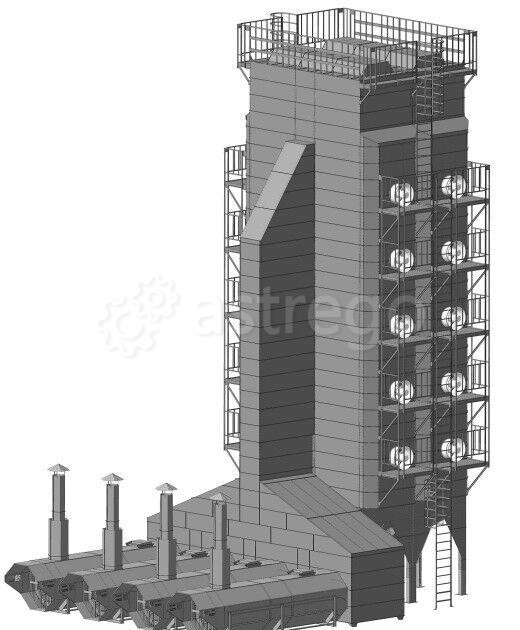 Зерносушилка RiR М-4-44 (дизель/газ) Челябинск - изображение 1