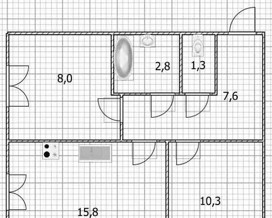 3-комн. квартира, 53.4 м2, 11/25 эт. Уфа