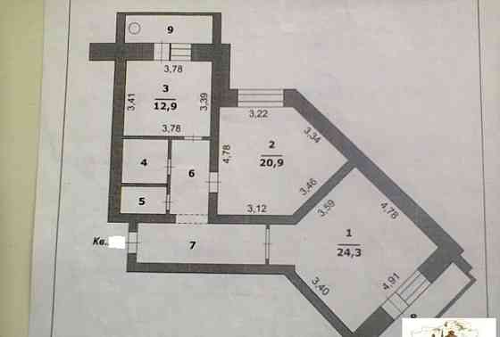 2-комн. квартира, 80 м2, 5/10 эт. Белгород