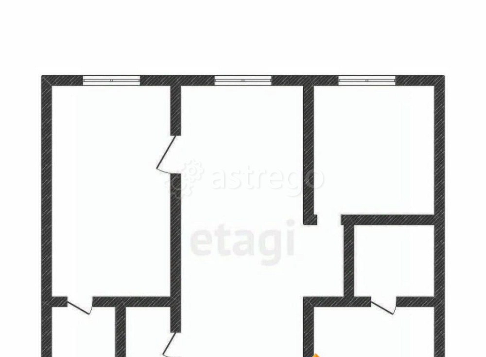 2-комн. квартира, 41.5 м2, 2/5 эт. Бийск - изображение 3