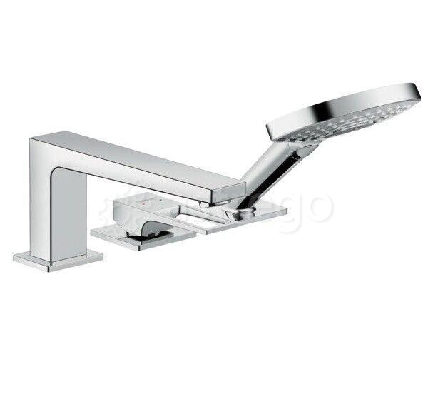 Смеситель для ванны и душа Hansgrohe, Metropol, тип регулирования воды - керамический картридж 74550 Москва - изображение 1