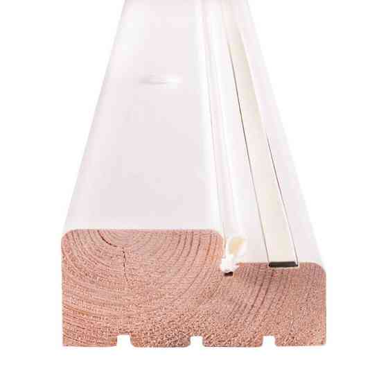 Коробка дверная противопож. Олови стоевые 3 петли, белая крашенная, правая Санкт-Петербург