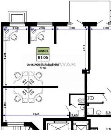 Офис, 81.05 м Майкоп