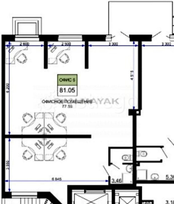 Офис, 81.05 м Майкоп - изображение 4