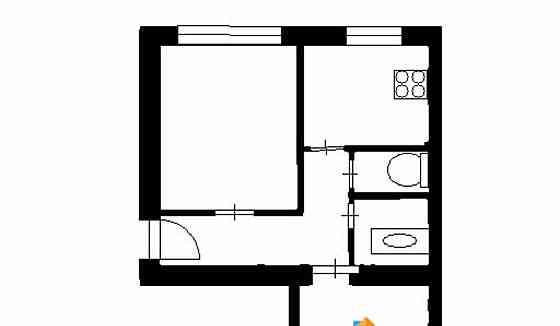 1-комн. квартира, 32 м2, 2/5 эт. Москва