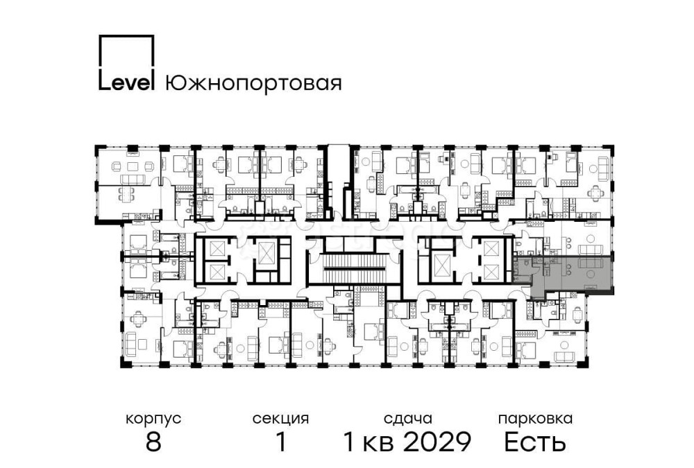 Студия, 29.5 м2, 22/49 эт. Москва - изображение 4