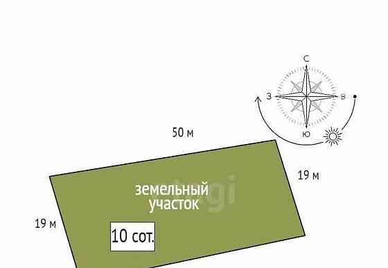 Земельный участок, 10 соток Емельяново