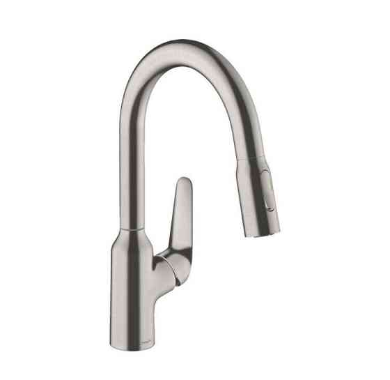 Смеситель для кухни Hansgrohe, Focus M42, тип открывания воды - однорычажный 71801800 Москва