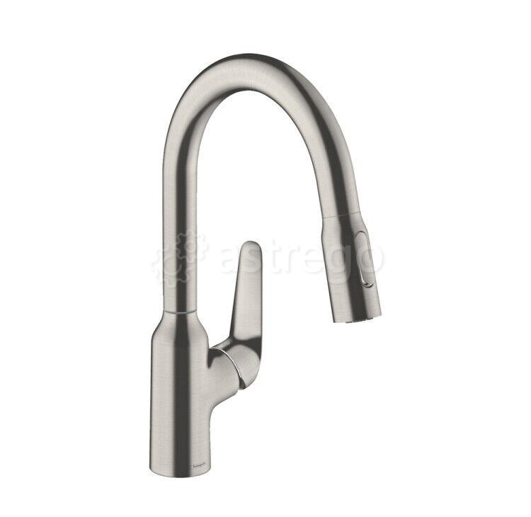 Смеситель для кухни Hansgrohe, Focus M42, тип открывания воды - однорычажный 71801800 Москва - изображение 1